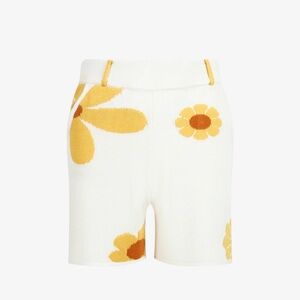 YITAI SUNFLOWER KNIT SHORTS